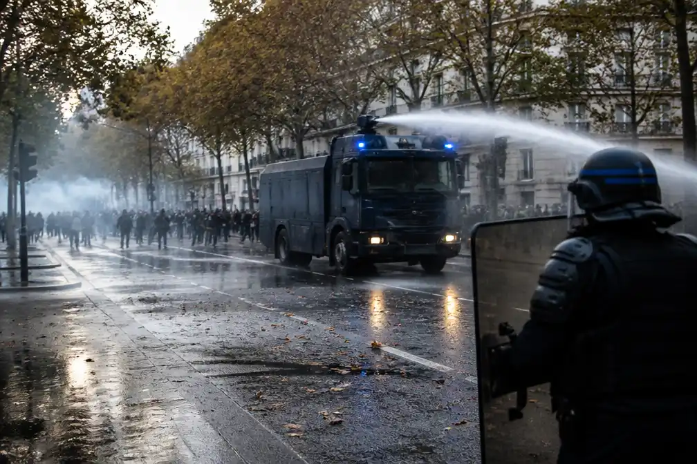 Franse politie zet traangas in bij protesten in Lyon, Lille, Toulouse, Nantes en Nice