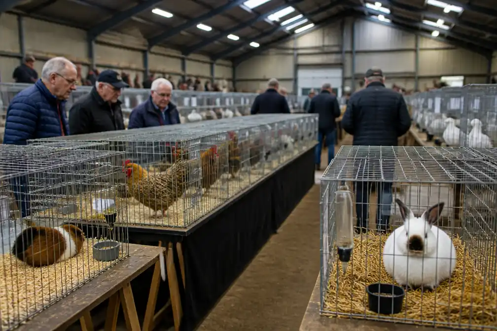 Ruim 600 konijnen, duiven en cavia's te zien op Kleindierenshow Midden-Drenthe