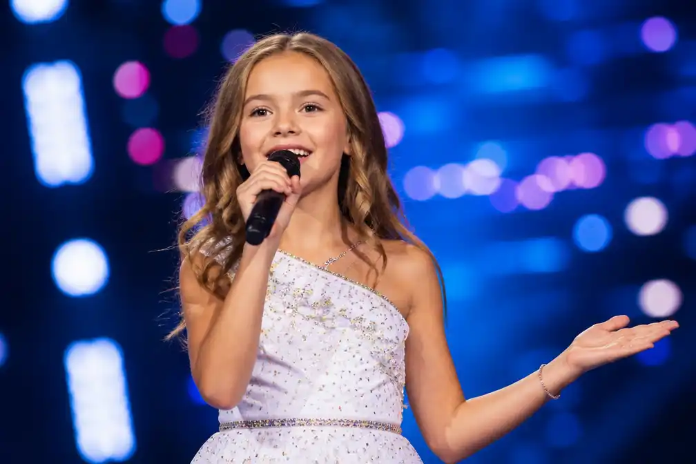 Groningse Maria (10) achtste op Junior Eurovisiesongfestival in Malta
