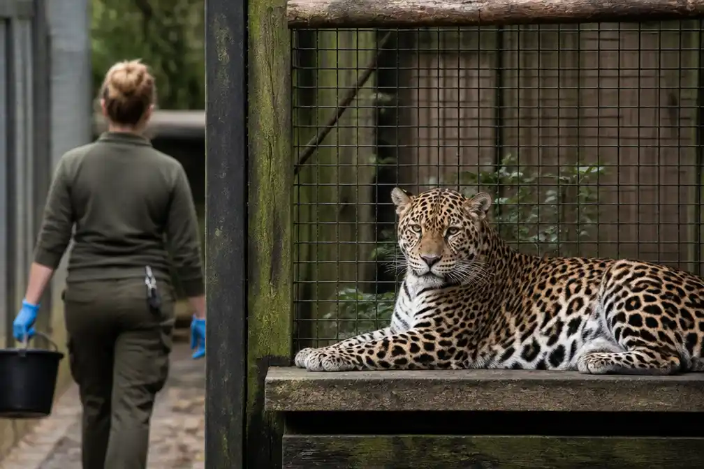 Verzorgster Beekse Bergen in slaap gehouden na aanval Perzische panter