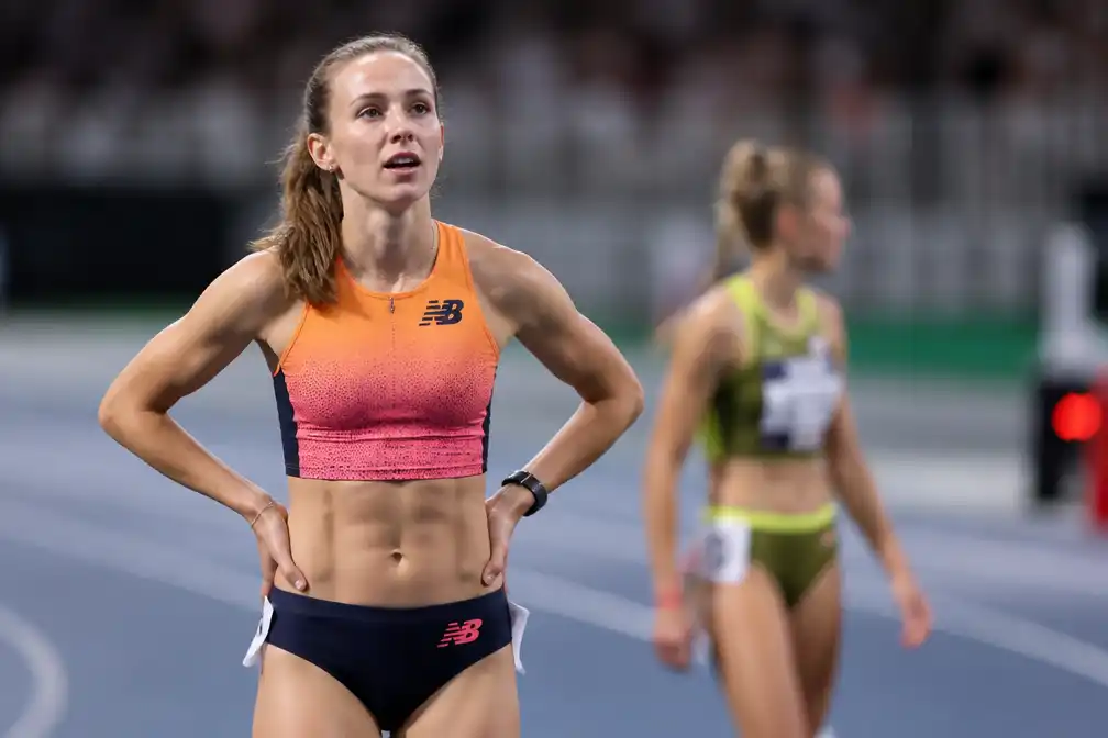 Femke Broeder-Bol loopt 1.55.60, mist Nederlands record op 800 meter op 0,06 seconde
