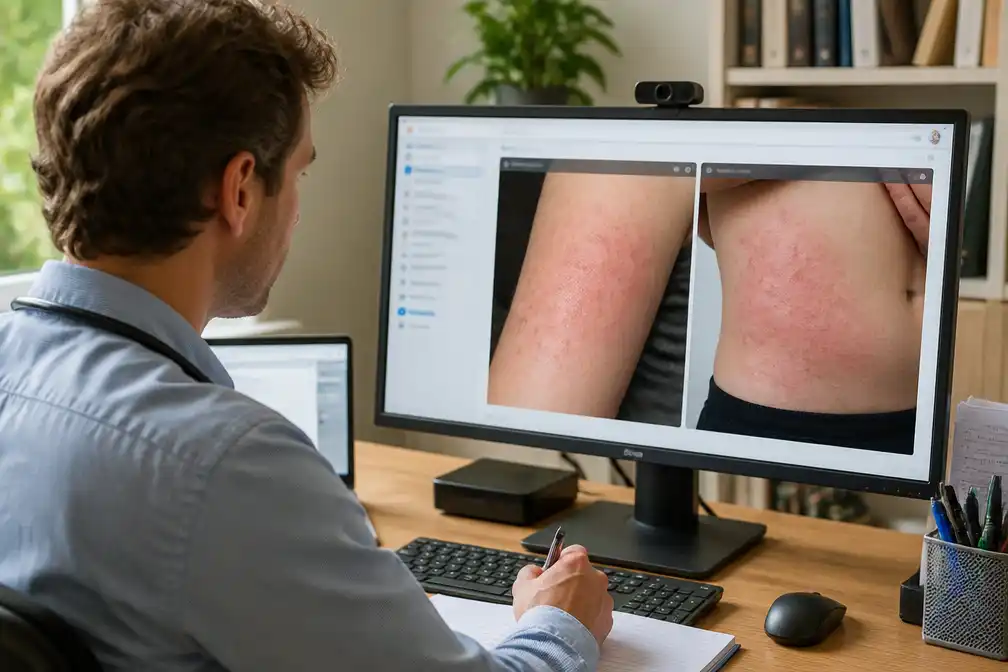 Dokter Rutger doet e-consulten bij beschamende klachten; foto's moeten kloppen