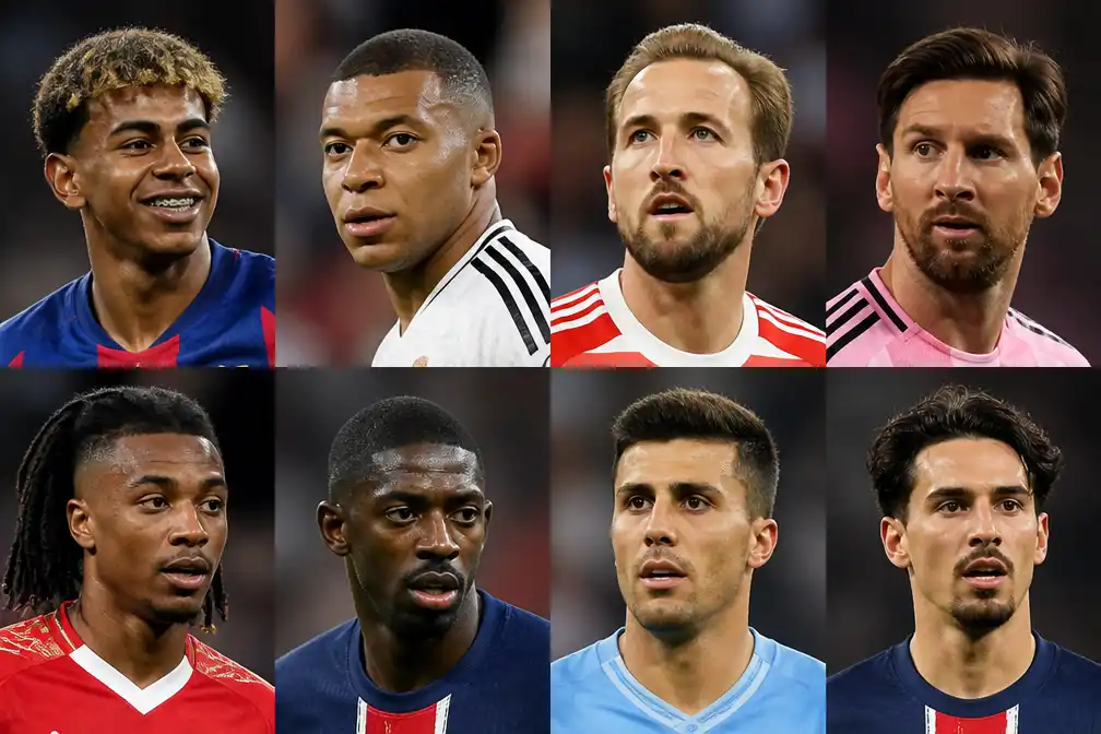 Ballon d'Or 2026: Yamal, Mbappé en Kane vooraan in wijd open strijd
