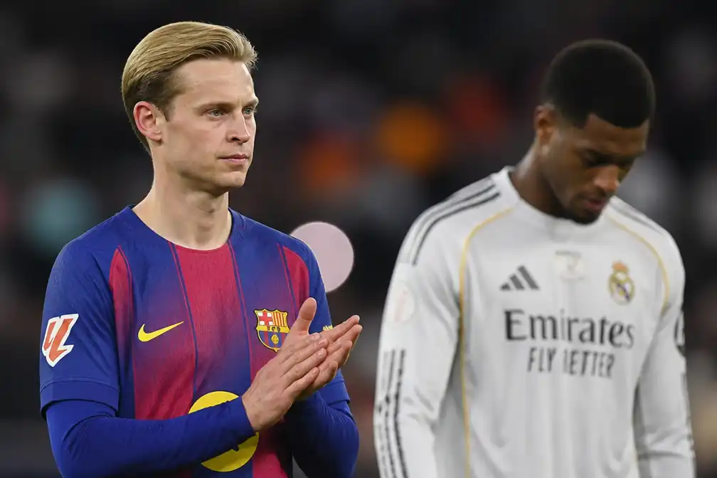 De Jong terug bij nederlaag Barcelona in Clásico, Dumfries verliest basisplaats