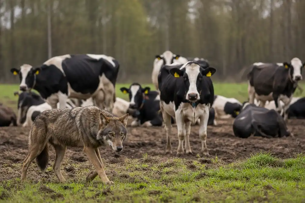 Wolven richten zich op runderen in Drenthe, dierenartsen pleiten voor beheer