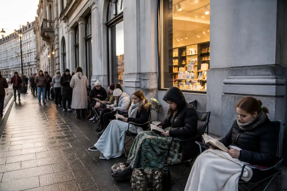 Fans schuiven al om 6 uur aan voor nieuw boek in A Court of Thorns and Roses