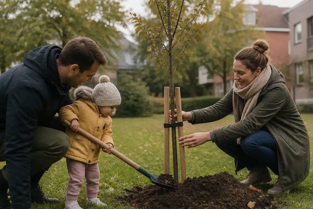 Zaventem vervangt geboortepremie door een gratis boom voor elk pasgeboren kind
