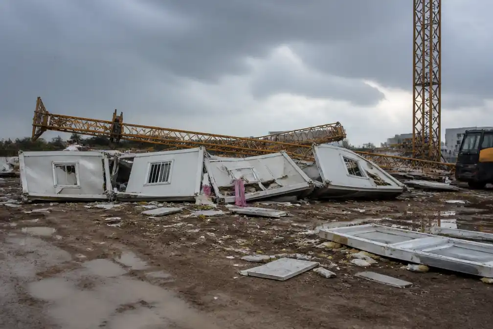 Tornado in Turkse provincie Antalya doodt vier mensen op bouwplaats