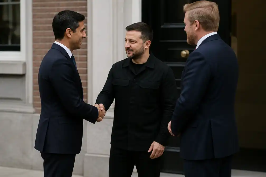 Zelensky bezoekt Nederland voor gesprekken met premier Jetten en koning Willem-Alexander