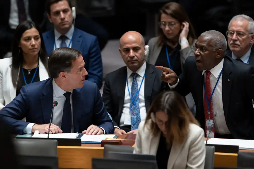 Cubaanse delegatie onderbreekt Amerikaanse ambassadeur bij VN en uit ruzie