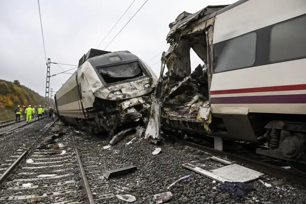 Minstens 46 doden bij treinbotsing bij Urda in Spanje