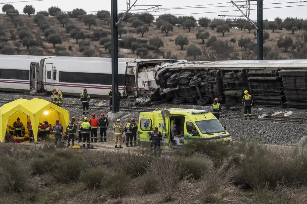 Treinbotsing in Spaanse provincie Toledo: tien doden gemeld