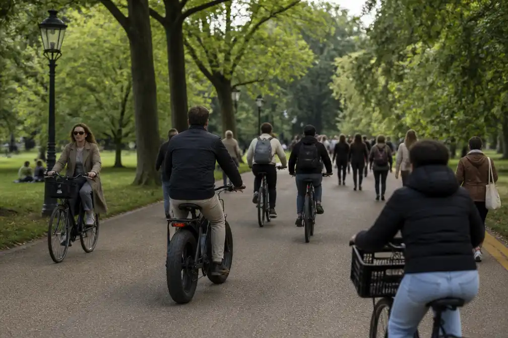 Amsterdam houdt fatbikeverbod in Vondelpark, maar breidt het niet uit