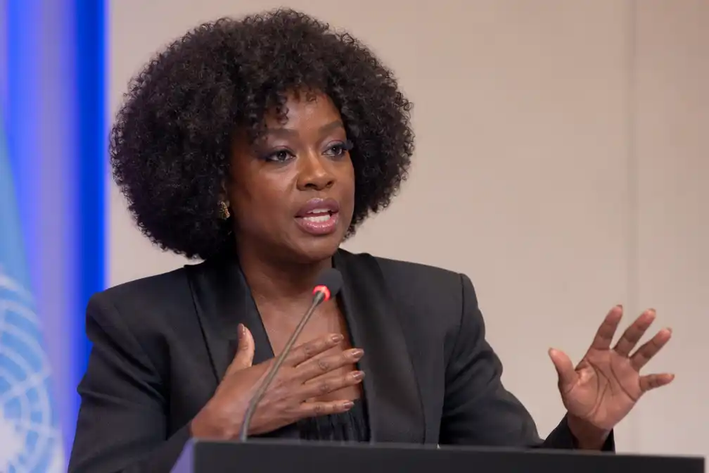 Viola Davis pleit bij UNESCO-forum in Den Haag voor empathie en verbinding