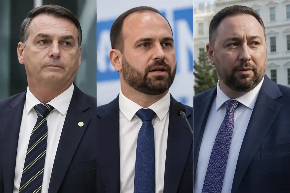 Witte Huis-functionaris regelde vlucht van Flávio Bolsonaro naar VS, meldt NYT