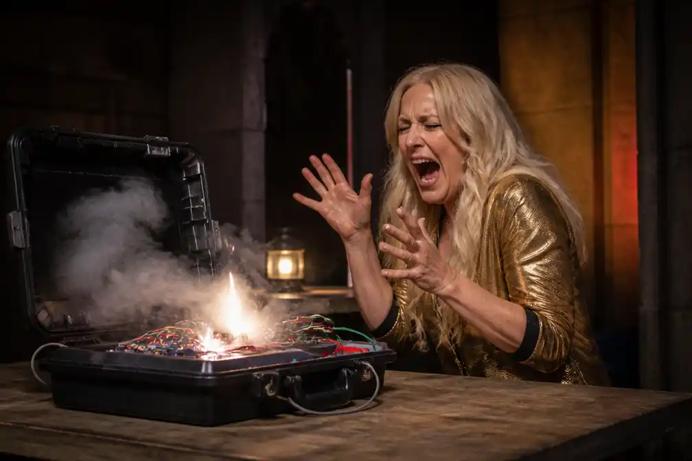 Anita Heilker van Dolly Dot gilt het uit na explosie in Code van Coppens
