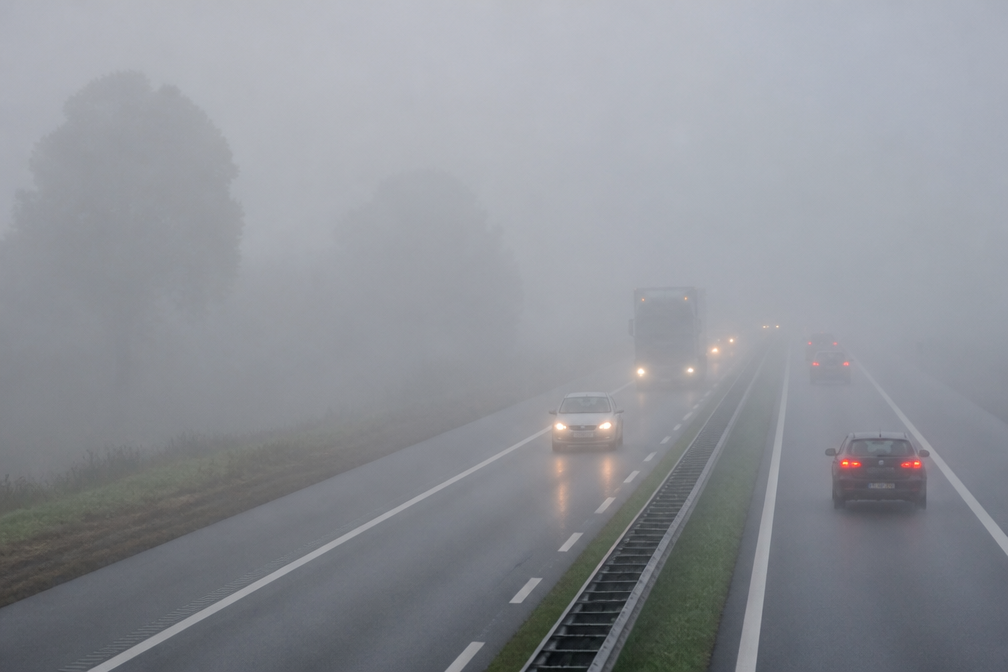 KNMI waarschuwt met code geel voor dichte, verraderlijke mist in noorden
