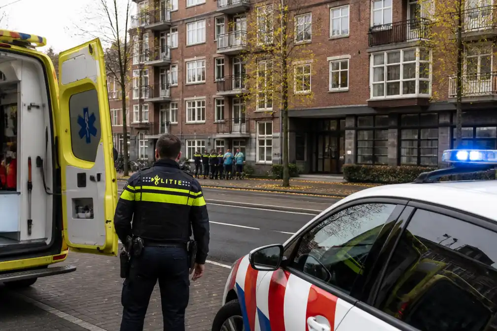Jongetje (1) zwaargewond na val van drie hoog uit raam in Amsterdam