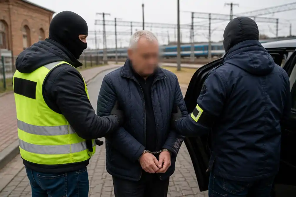 Poolse politie arresteert 55-jarige Rus op verdenking van spionage op spoorinfrastructuur