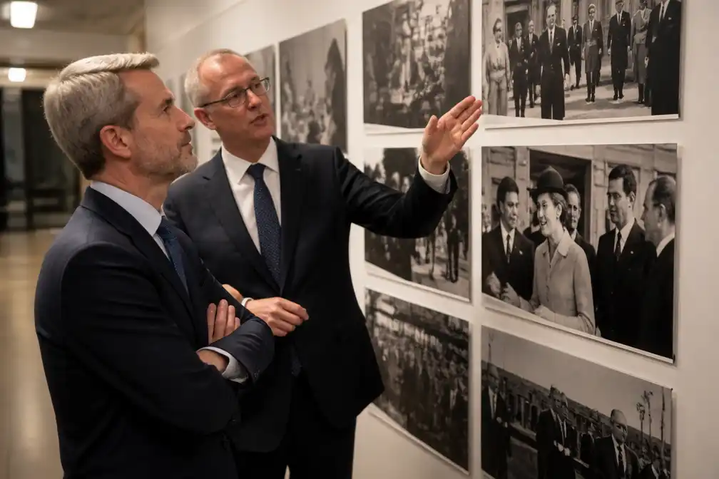 Koning Frederik bij 60-jarig jubileum van Universiteit van Zuid-Denemarken in Odense