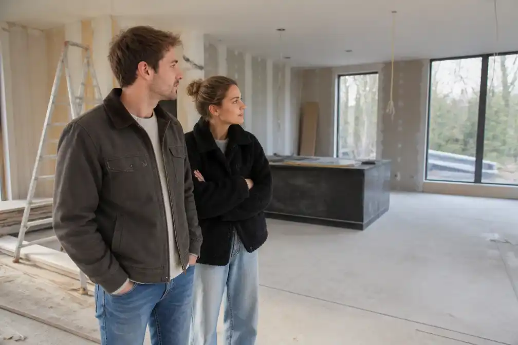 Viktor Verhulst en Sarah Puttemans tonen vorderingen van nieuwe villa in 'De Verhulstjes'