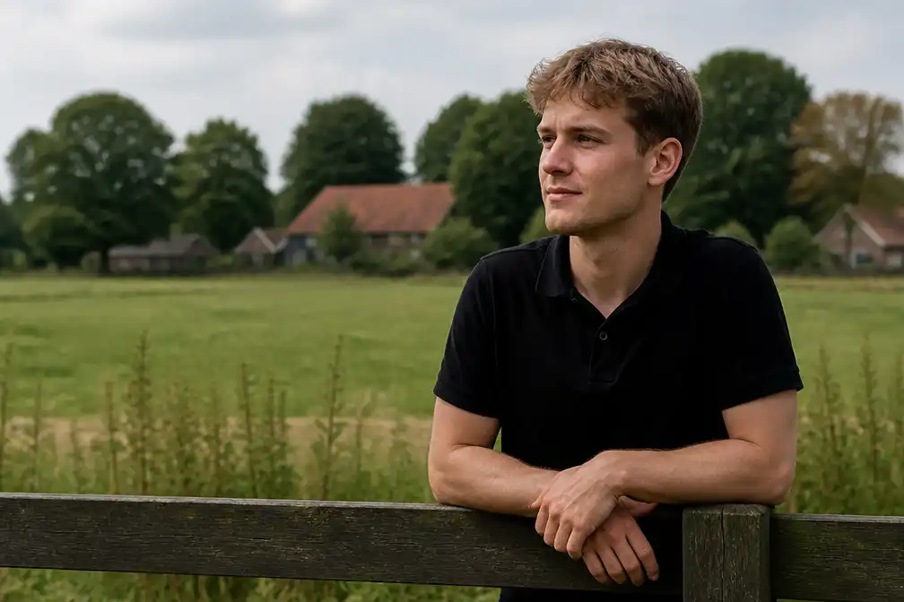 Twentse homo Rémon (25) roept op tot meer zichtbaarheid op platteland