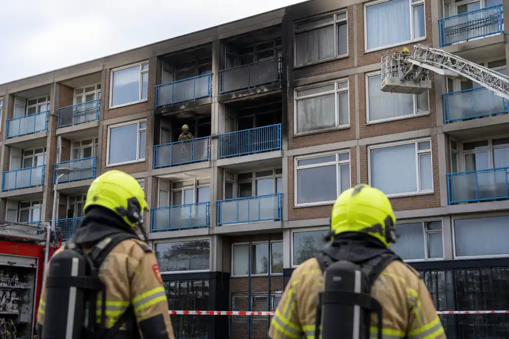 Vrouw (61) omgekomen bij flatbrand in Sneek