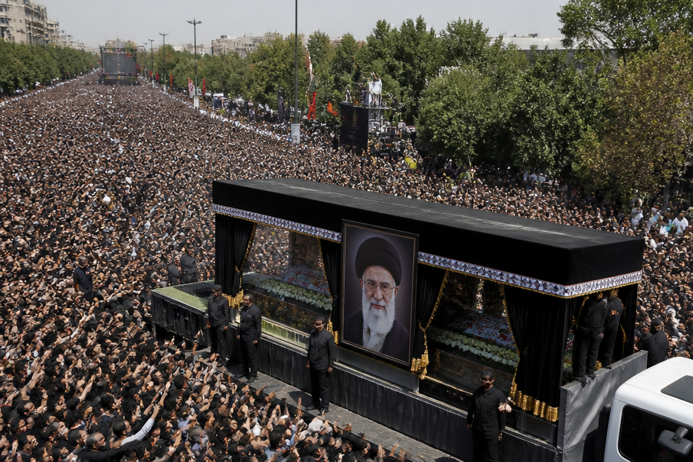 Uitvaart van Iraanse leider Khamenei begonnen in Teheran, onzekerheid over zoon