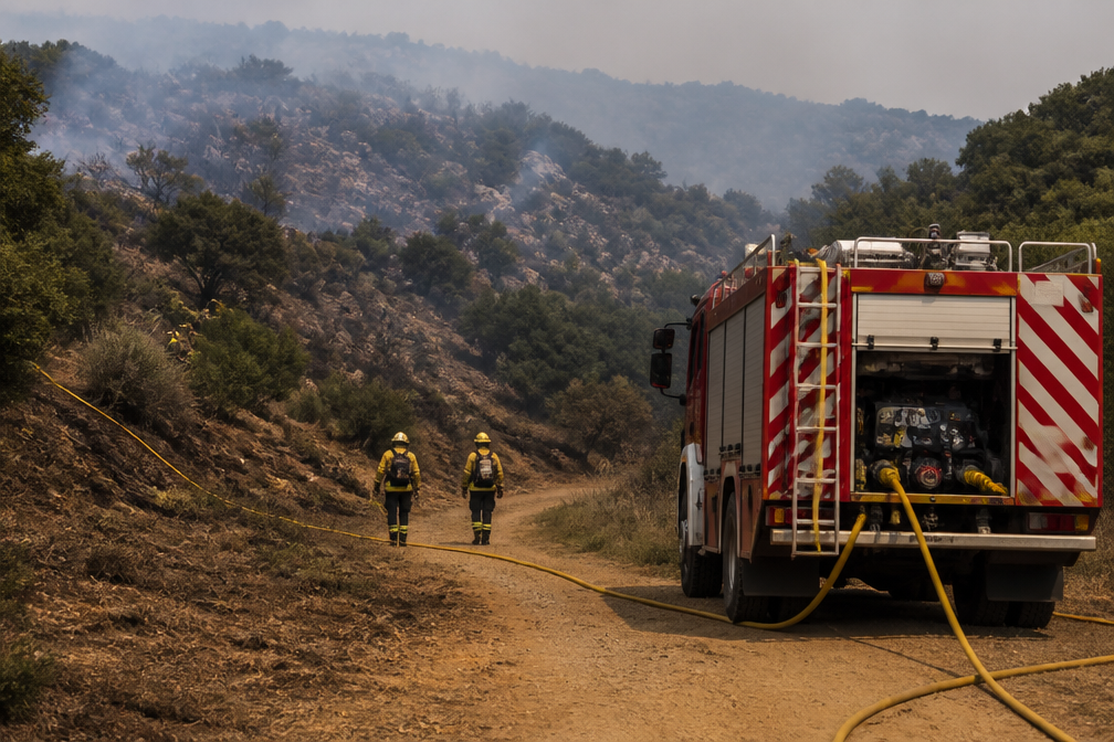 Natuurbrand bij Costa Brava onder controle, lockdown opgeheven