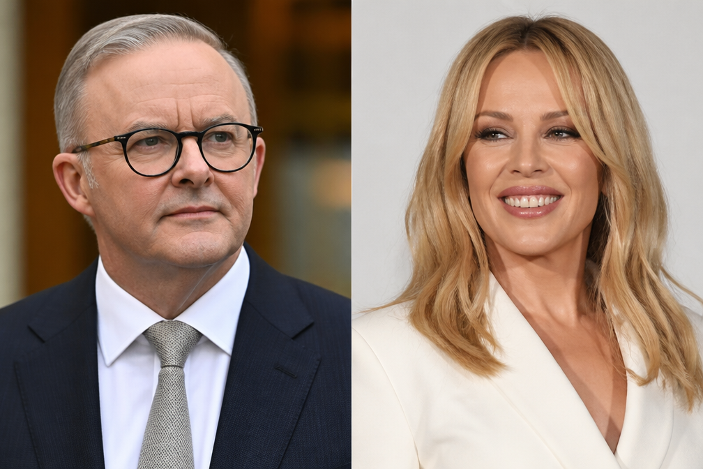 Australische premier Albanese biedt excuses aan voor opmerking over Kylie Minogue