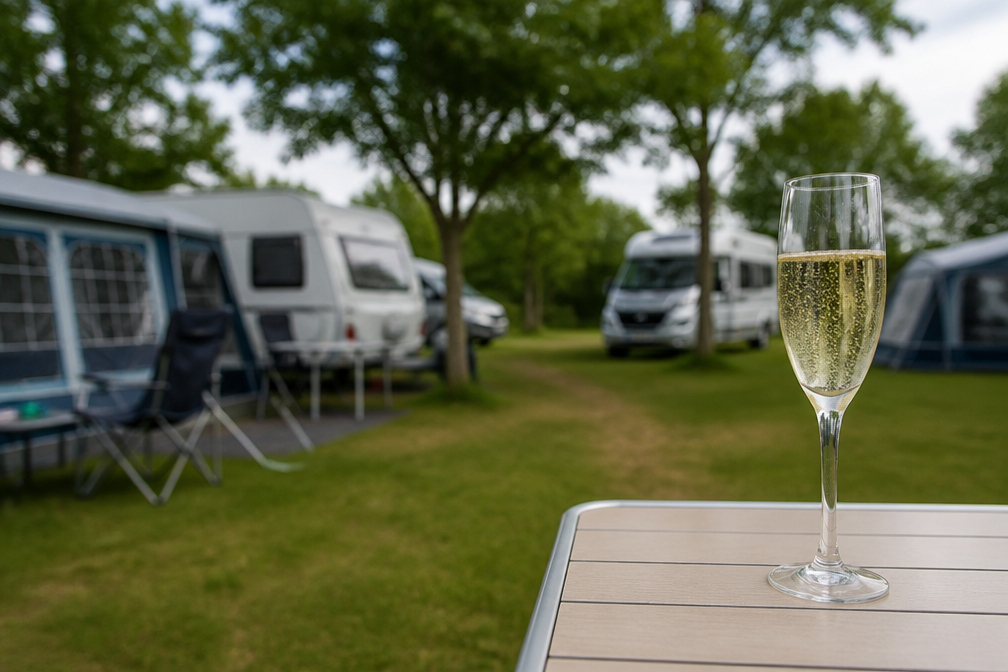 Eline: glas champagne kost evenveel als campingplek