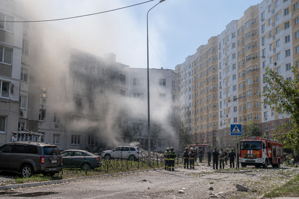 Dode bij Oekraïense raketaanval op Belgorod, Rusland schakelt honderden drones uit
