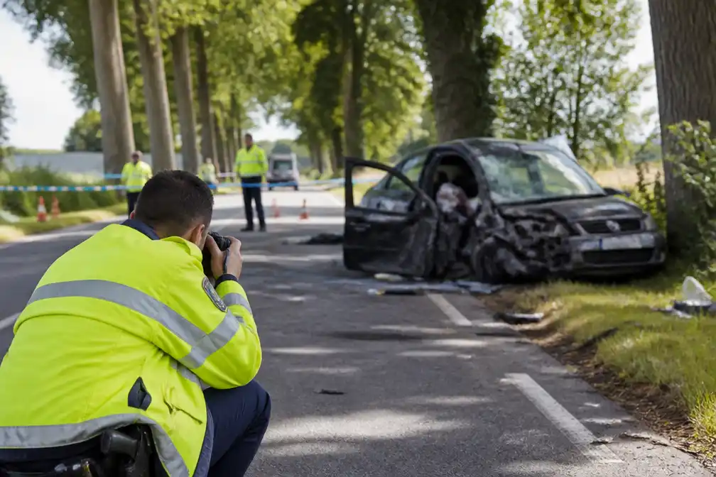 Vier doden bij crash Heibloem; politie onderzoekt black box