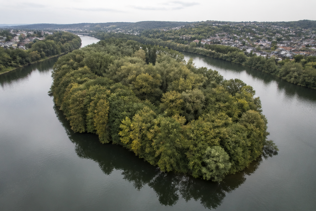 Privé-eiland in België te koop voor 95.000 euro, maar bouwen mag niet