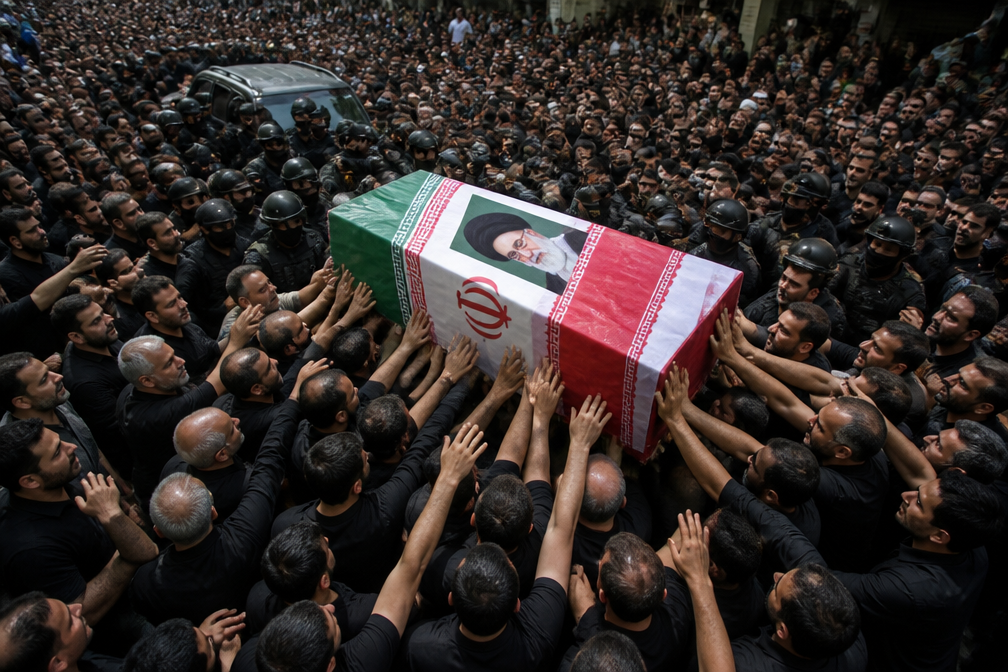Irak rouwstoet voor Khamenei trekt grote menigte; VS voeren nieuwe aanvallen op Iran uit