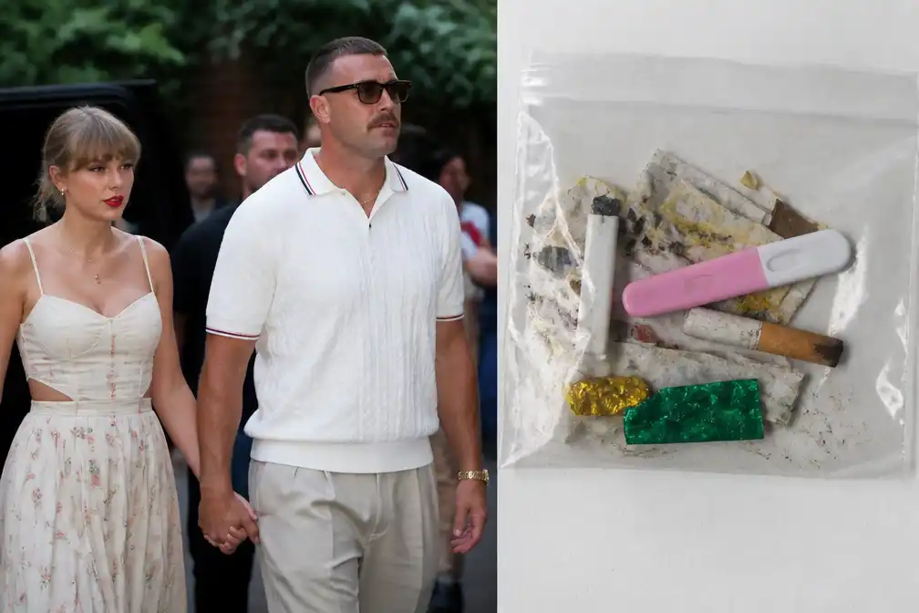 Taylor Swift-fans betalen 25 dollar voor afval bij trouwlocatie