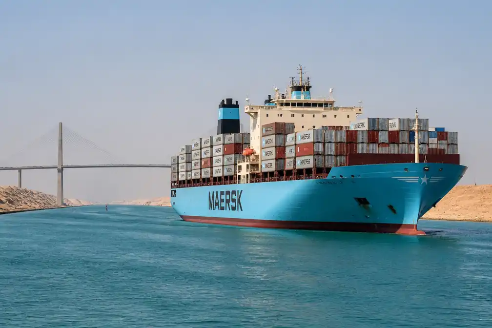 Maersk vaart weer door Rode Zee en Suezkanaal