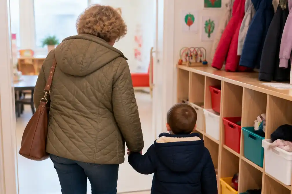 Oma neemt per ongeluk verkeerd kind mee van Belgisch kinderdagverblijf