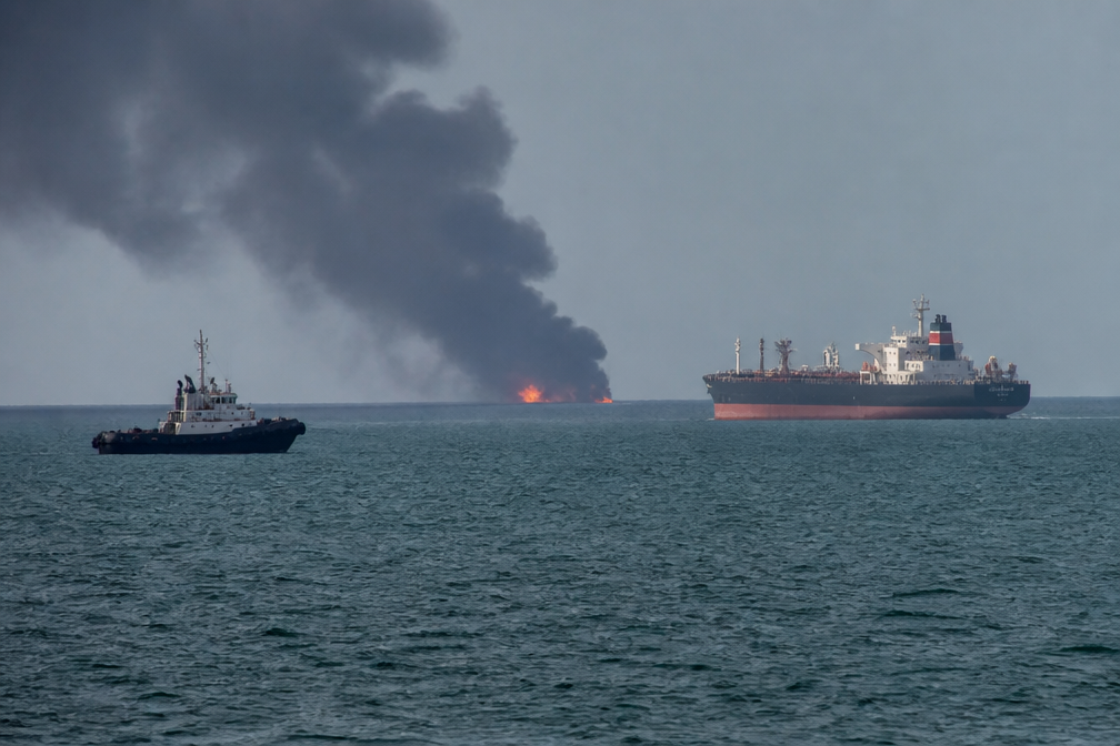 Oekraïne valt 11 Russische vaartuigen aan in Zee van Azov