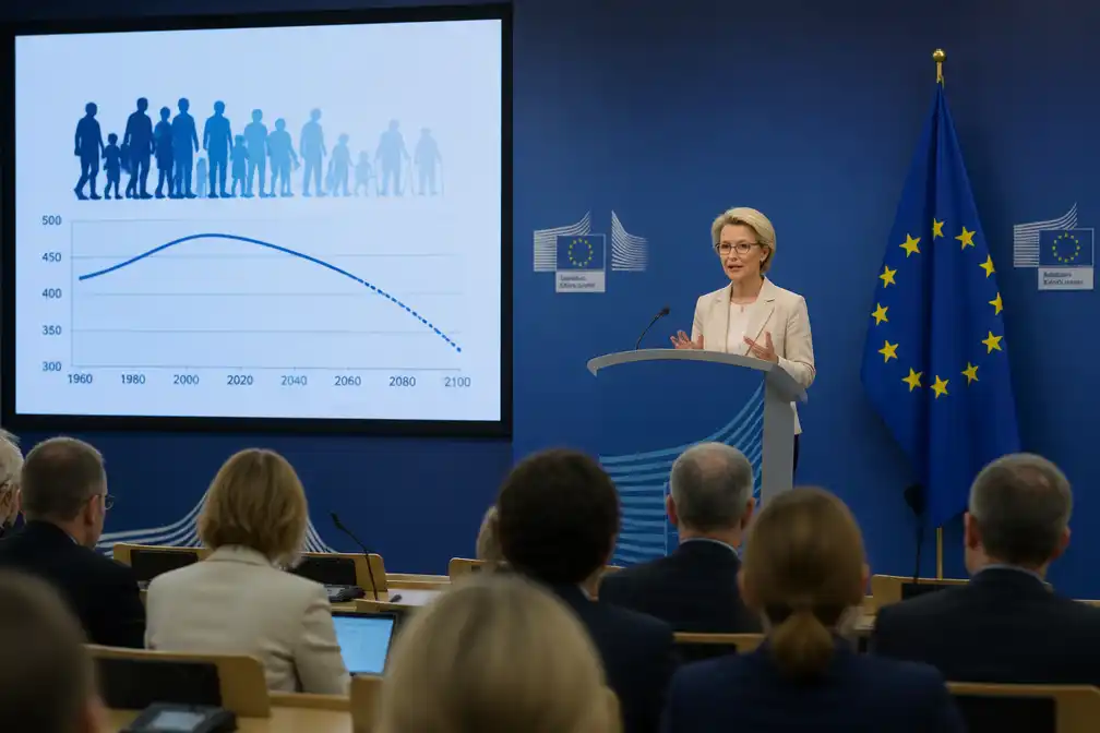 EU-bevolking nadert piek, krimpt tegen 2100 tot niveau jaren 70, rapport waarschuwt