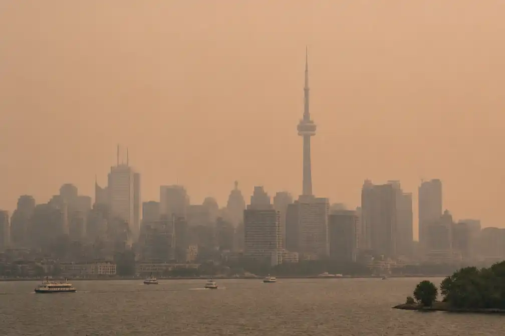 Rook bosbranden Canada geeft Toronto slechtste luchtkwaliteit, bedreigt WK-finale New York