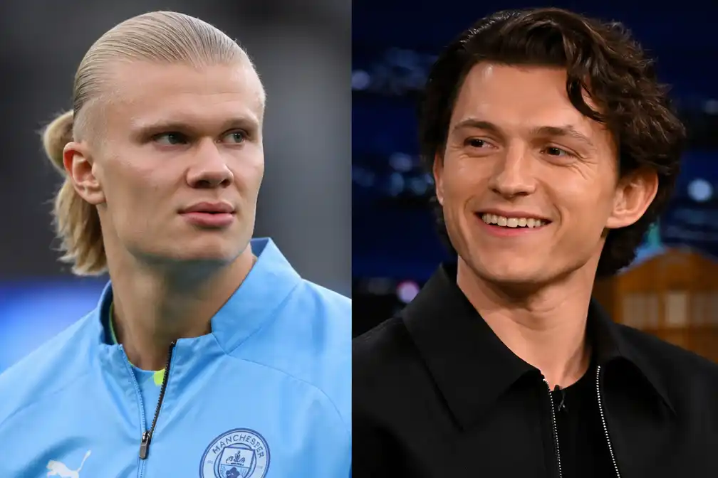 Erling Haaland accepteert dineruitnodiging Tom Holland