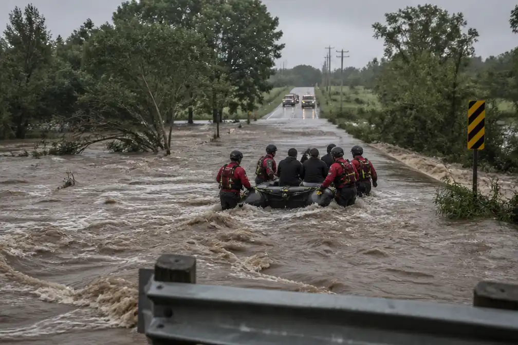 Minstens 1 dode, tientallen gered bij overstromingen in centraal Texas