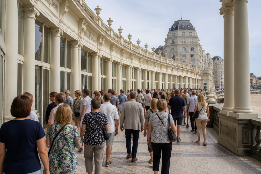 Gerestaureerde Koninklijke Gaanderijen in Oostende na decennia open voor publiek
