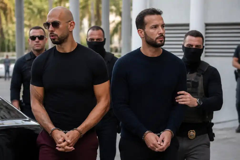 Andrew en Tristan Tate gearresteerd in Miami op beschuldiging van verkrachting en mensenhandel