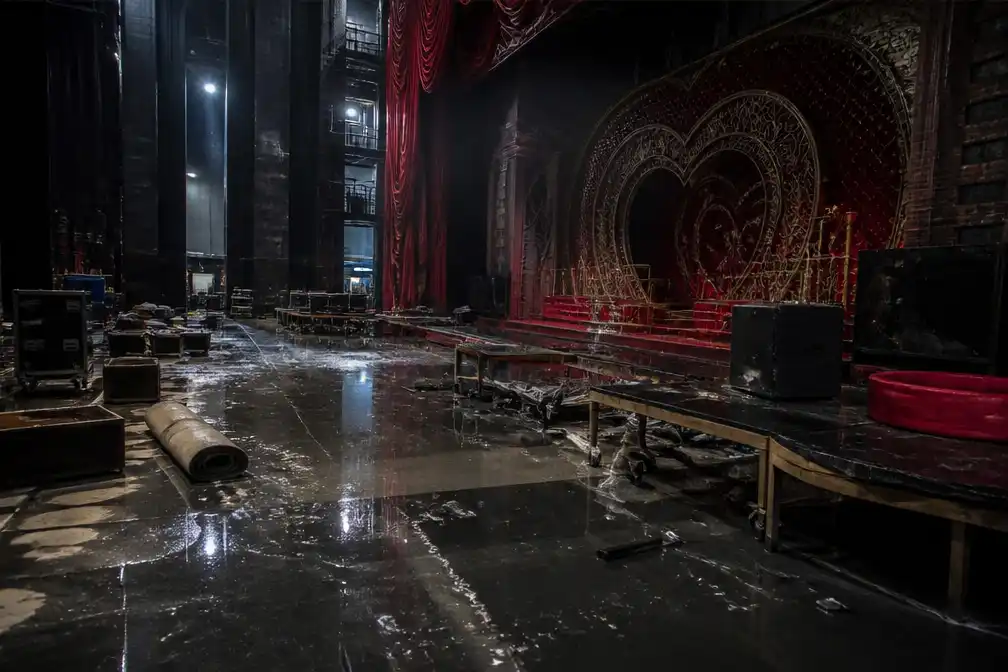 Musical Moulin Rouge in Utrecht gestopt na waterschade door sprinkler