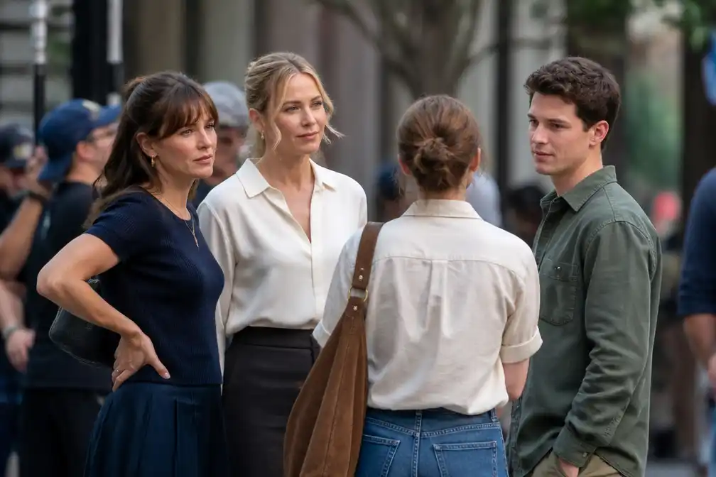 Jennifer Garner en Judy Greer gespot op set van Netflix-reboot '13 Going on 30'