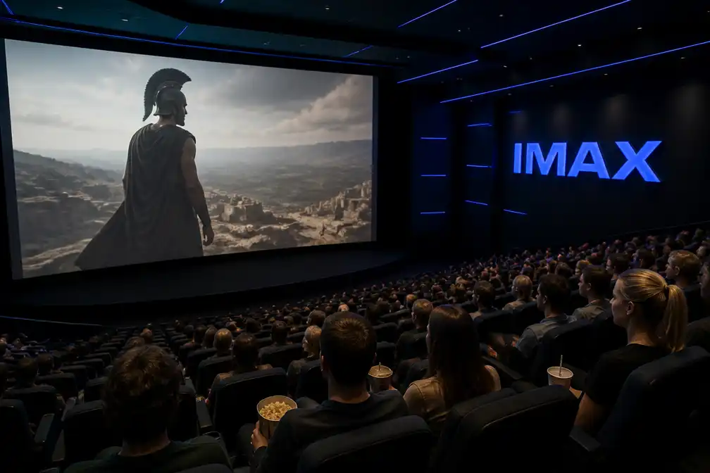 Honderden Nederlanders reizen naar Brussel voor 70mm IMAX-vertoningen van The Odyssey