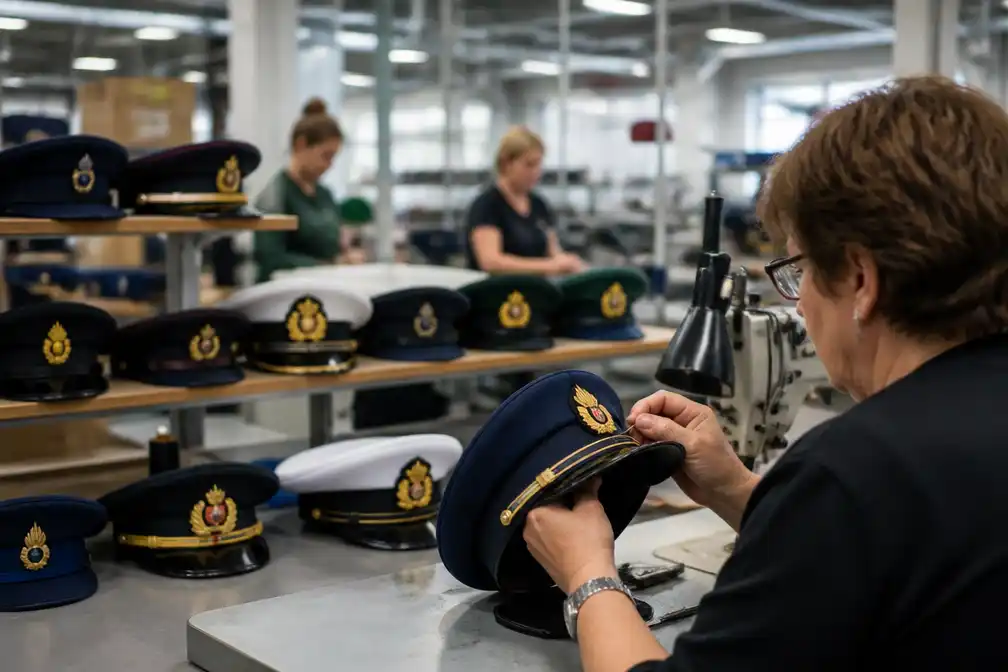 Hassing levert uniformpetten aan Nederlandse diensten, koninklijke familie en buitenlandse legers