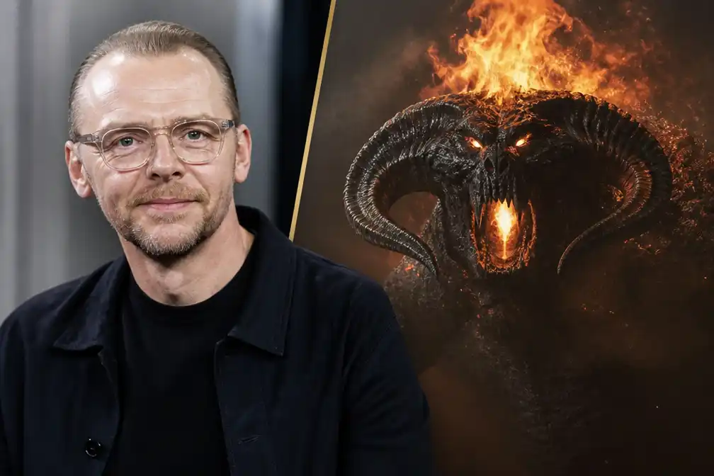 Simon Pegg spreekt Balrog in The Rings of Power